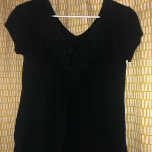 Black tee shirt